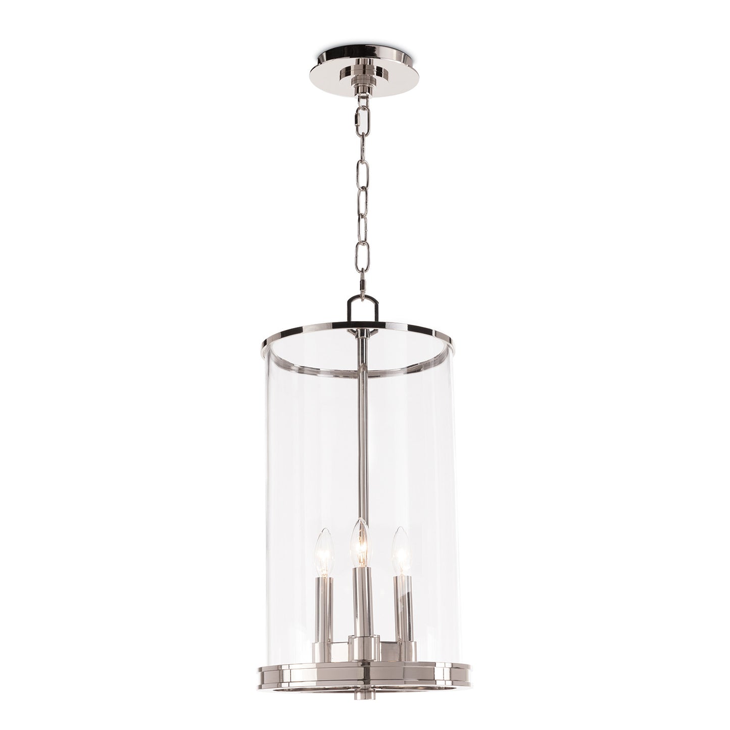 Adria Pendant, Polished Nickel