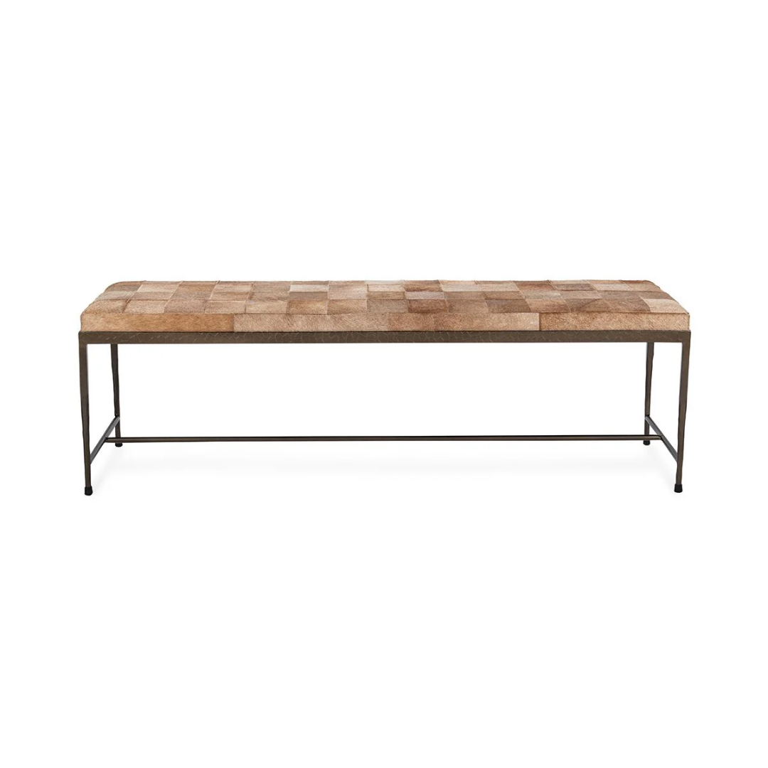 Achen Hide Bench, Blonde