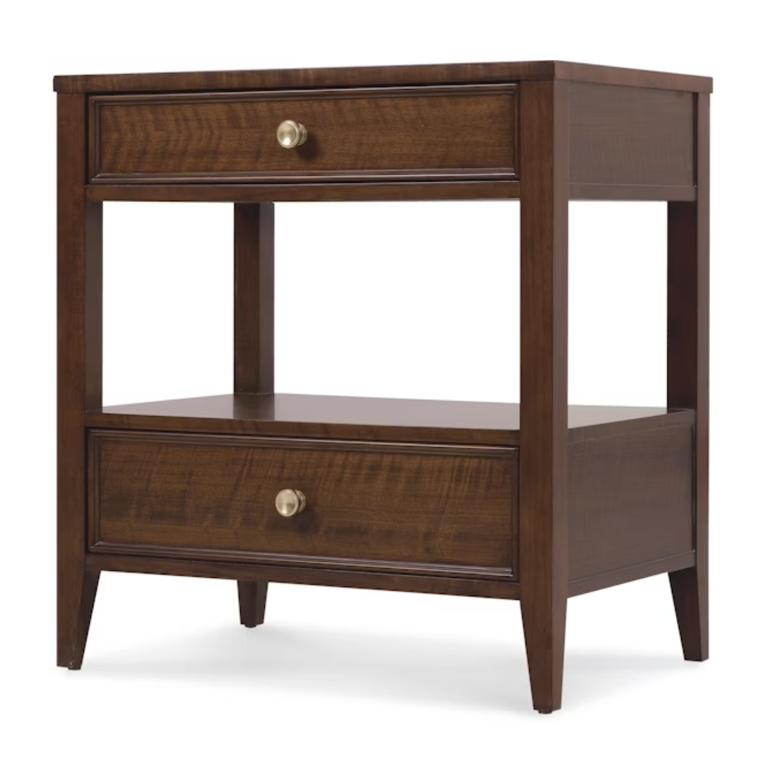 Archives Two-Drawer Nightstand