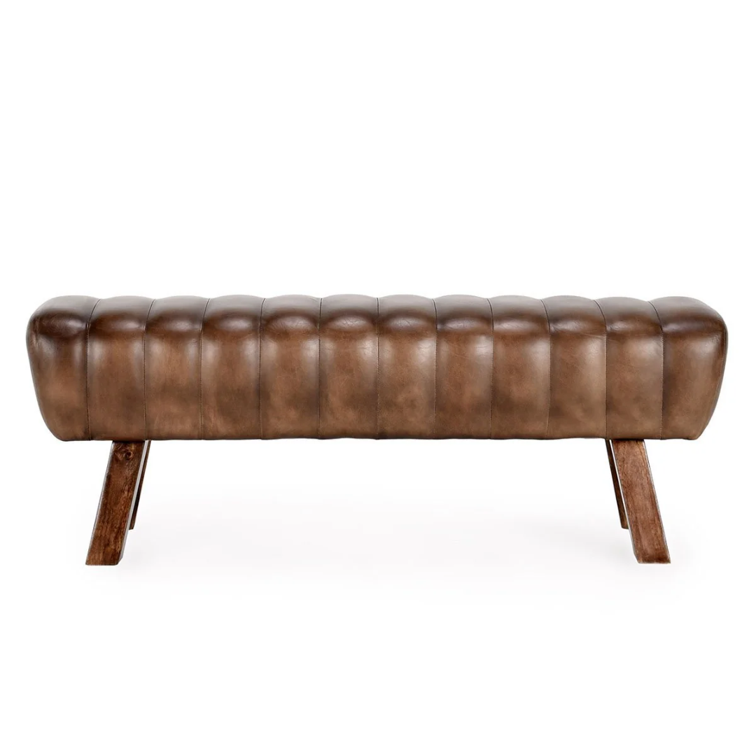 Florian Leather Bench
