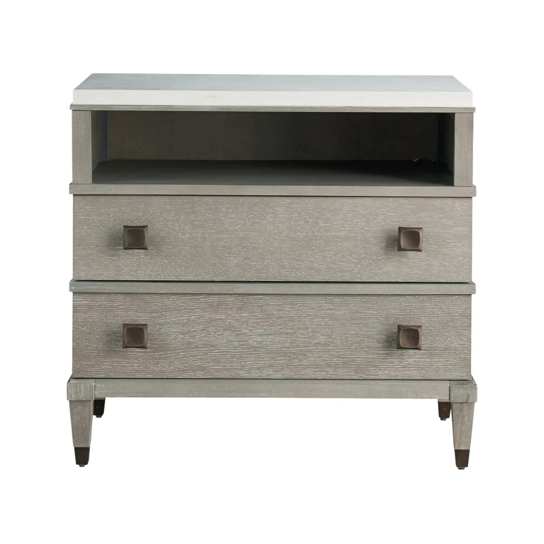 Playlist Two Drawer Nightstand, Smoke On The Water