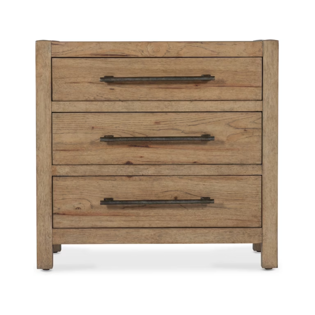 Vineyard Row Three-Drawer Nightstand
