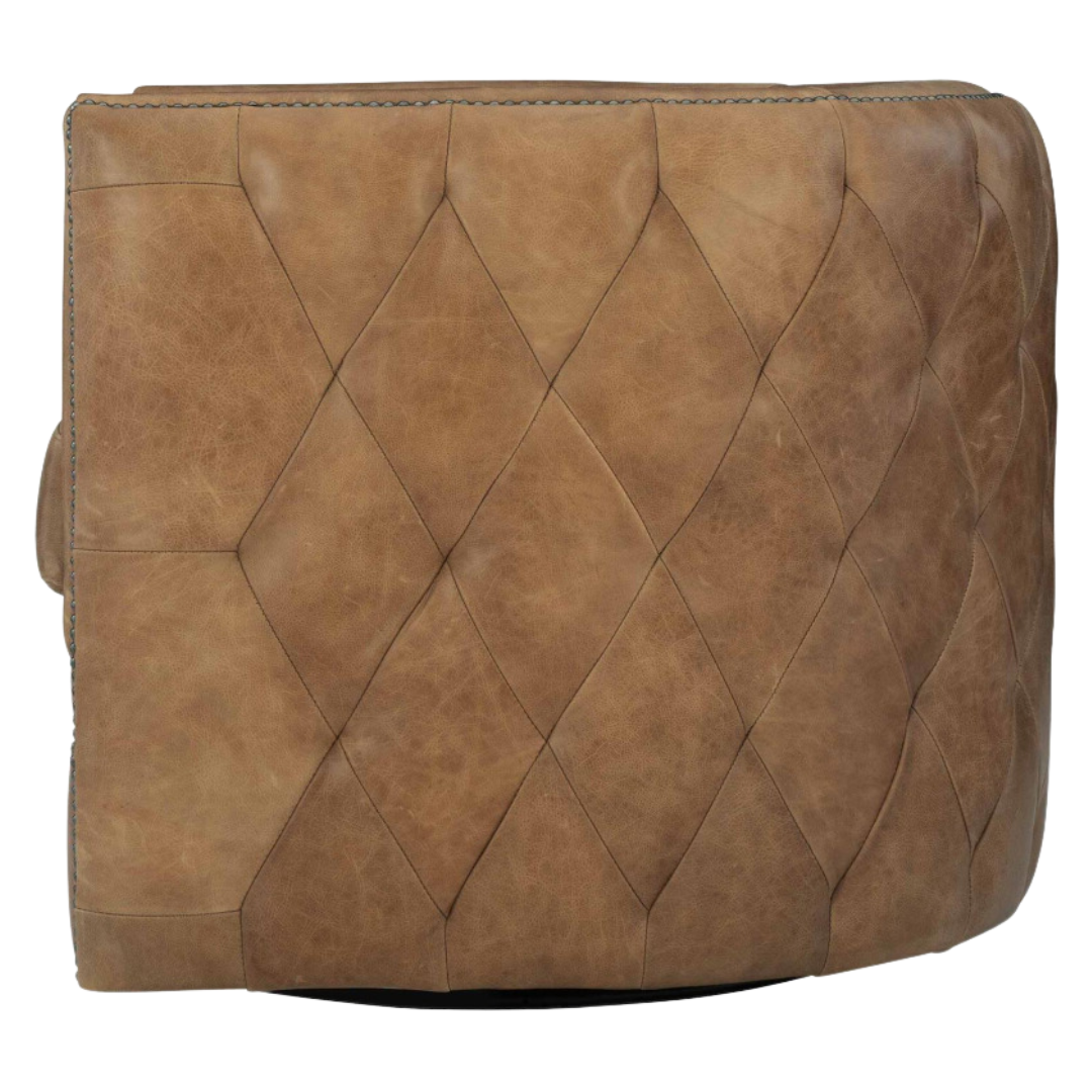 Palazzo Leather Swivel Chair