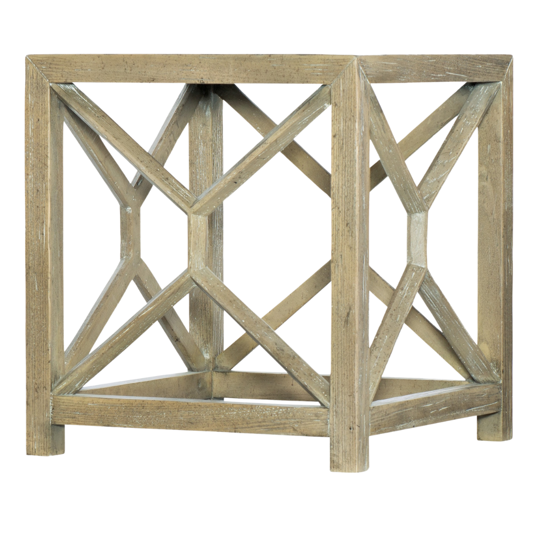 Surfrider Square End Table - Light Wood