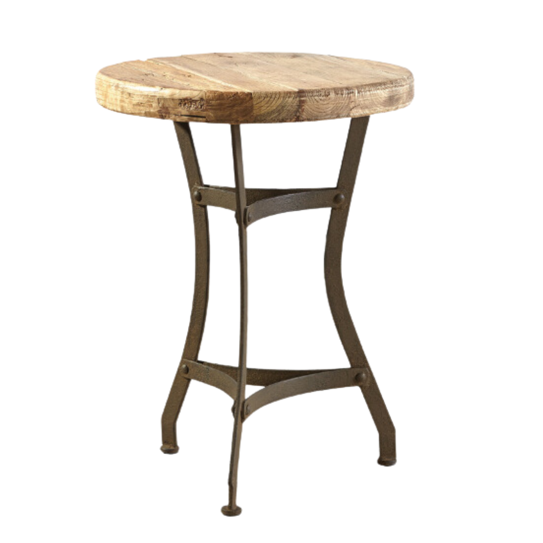 Recycled Tripod Table