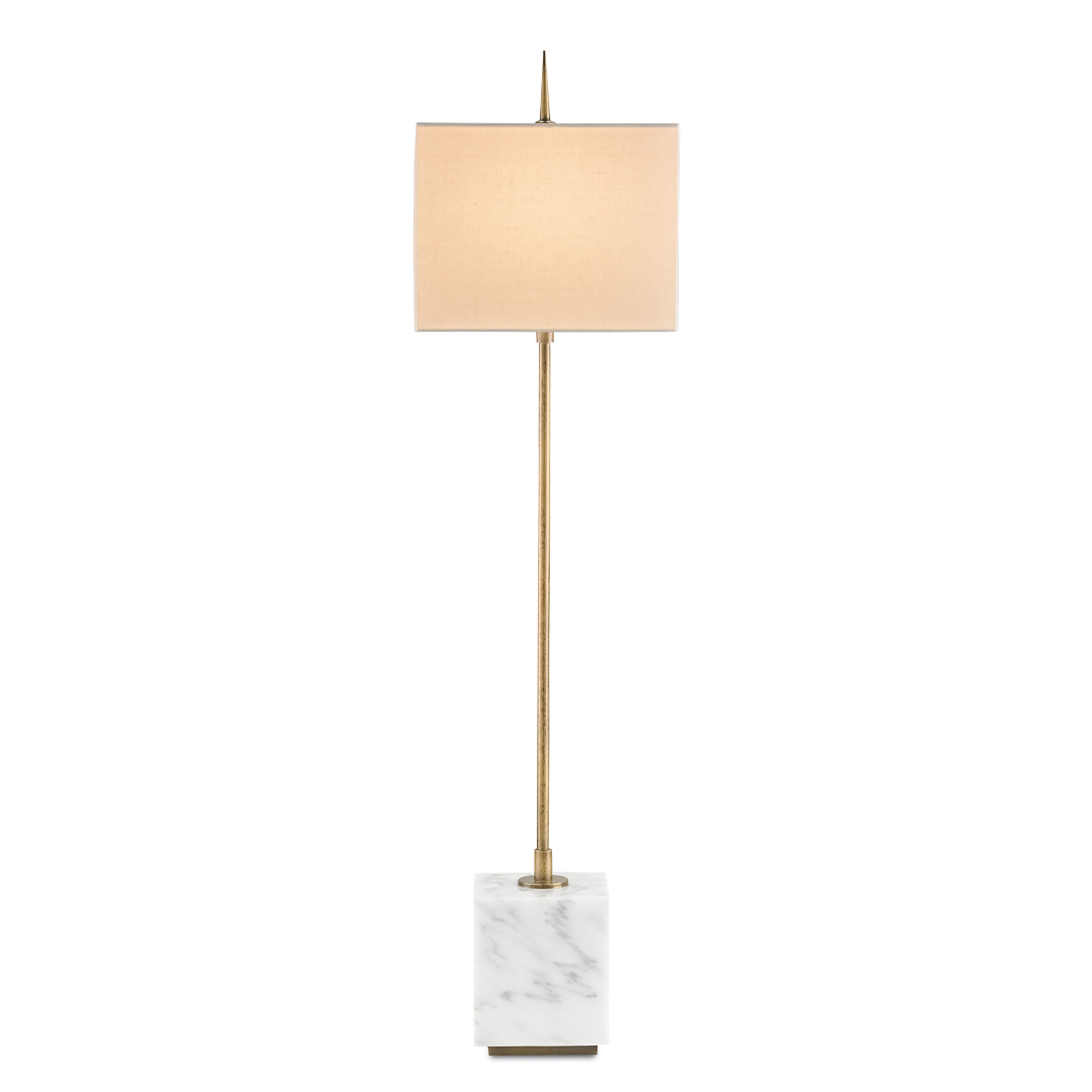 Thompson Console Lamp, Brass