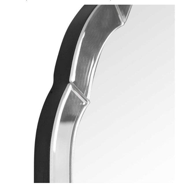 Brayden Arch Mirror, Frameless Mirror-Edge