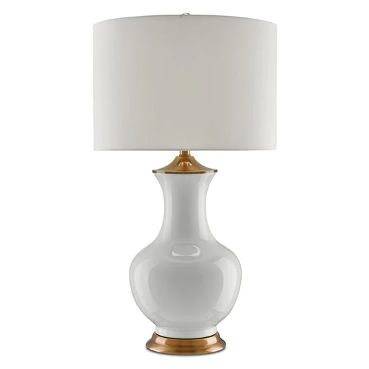 Lilou Table Lamp, White