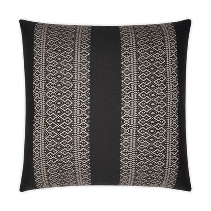 Upton Outdoor Pillow, Black
