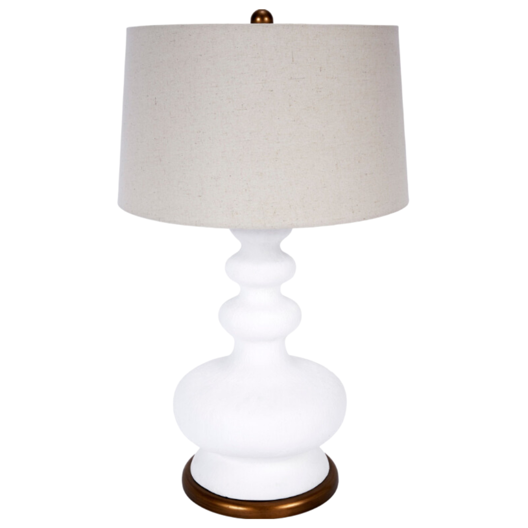 Whitley Lamp, White