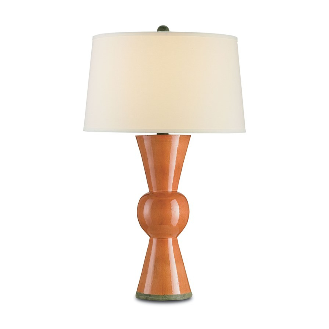Upbeat Table Lamp, Orange