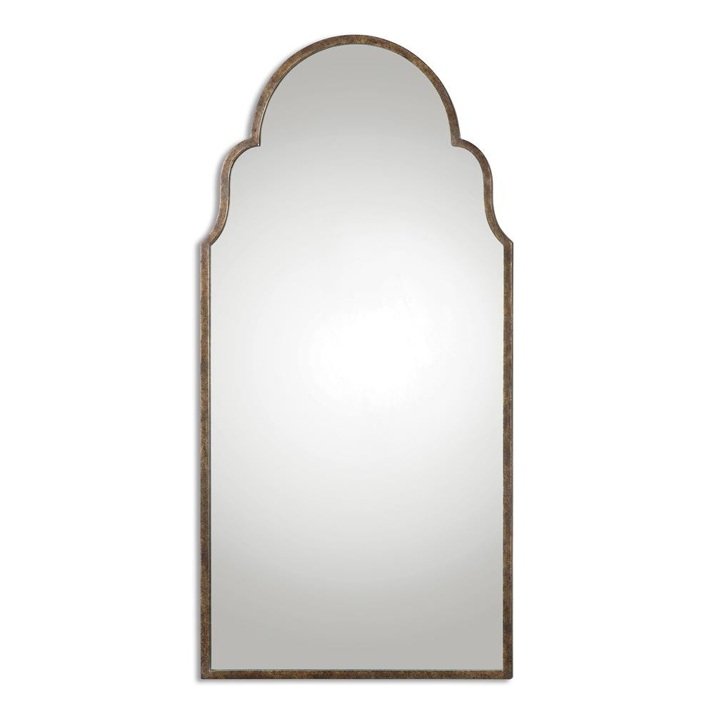 Brayden "Tall" Arch Mirror, Rust Bronze