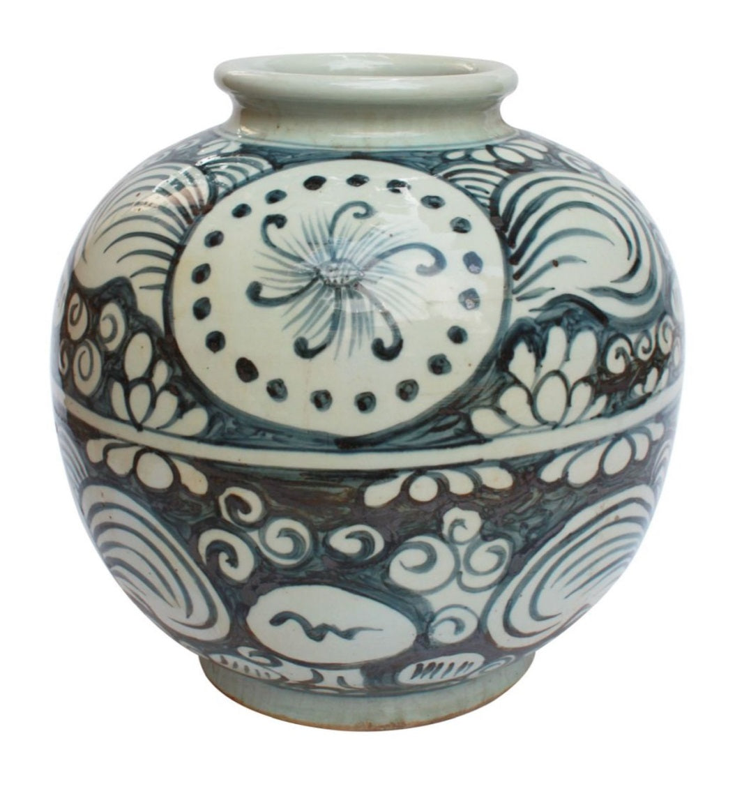 Yuan Sunflower Jar
