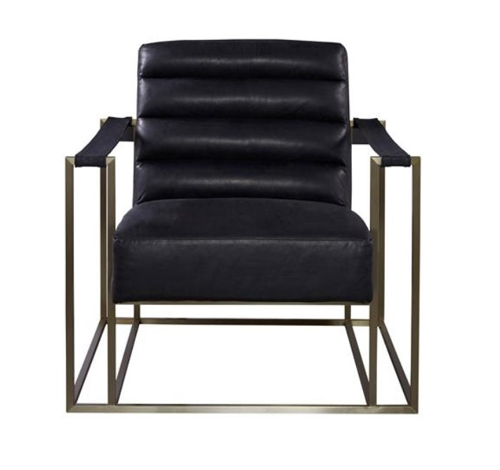 Jensen Chair, Leather - Black