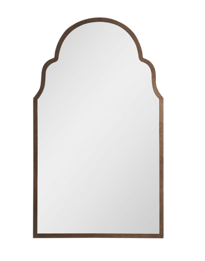 Brayden Arch Mirror, Rust Bronze